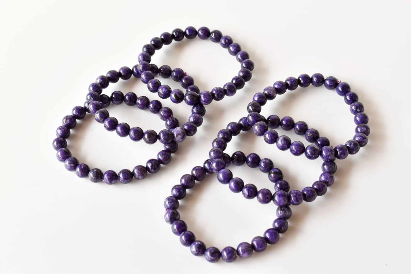 Charoite Bracelet (Self-Discipline and Stress Relief)