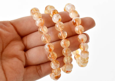 Natural Citrine Bracelet(Luck And Good Fortune).