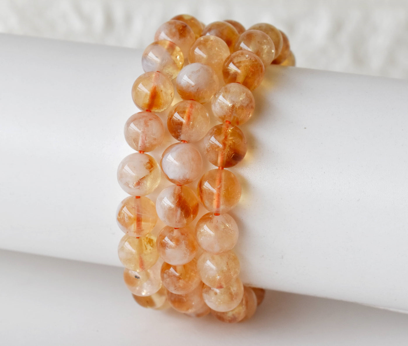 Natural Citrine Bracelet(Luck And Good Fortune).