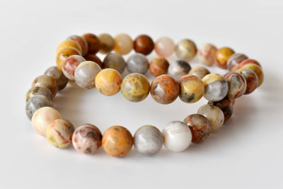 Crazy Lace Agate Bracelet (Purification and Chakra Cleansing)