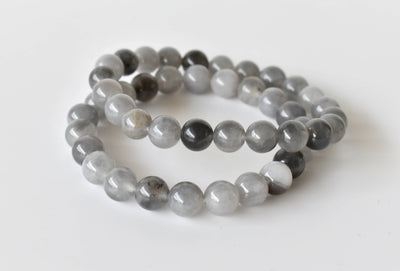 Cloudy Quartz Bracelet (Grounding and Support)