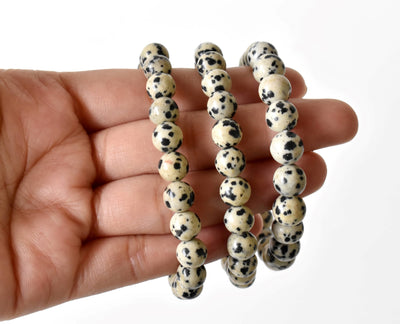 Dalmatian Jasper Bracelet(Altruism and Past Life Recall)