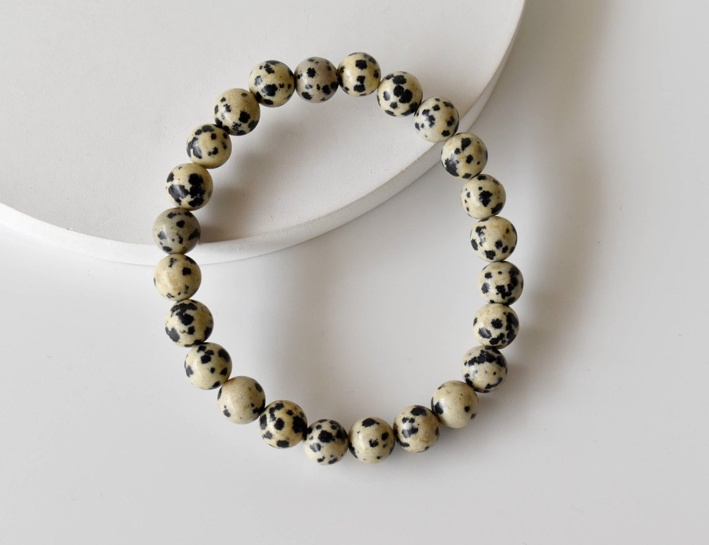 Dalmatian Jasper Bracelet(Altruism and Past Life Recall)