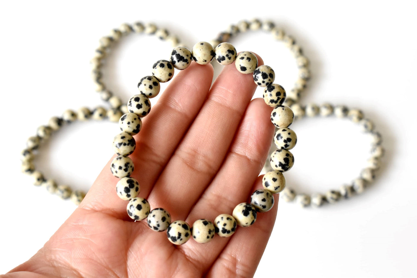 Dalmatian Jasper Bracelet(Altruism and Past Life Recall)