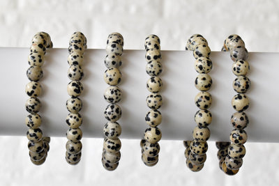 Dalmatian Jasper Bracelet(Altruism and Past Life Recall)