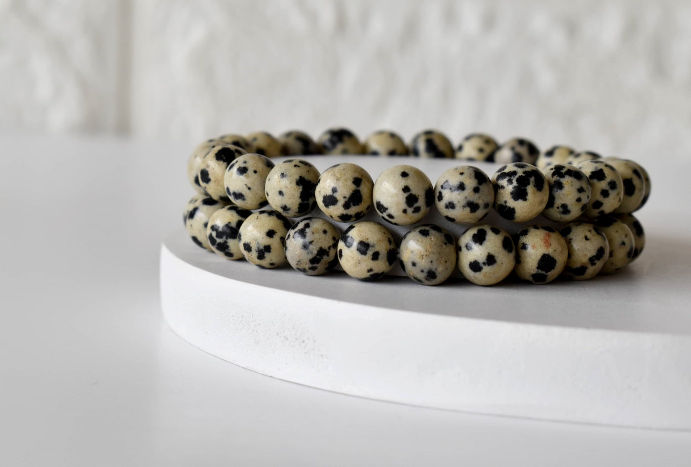 Dalmatian Jasper Bracelet(Altruism and Past Life Recall)