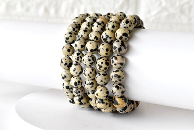 Dalmatian Jasper Bracelet(Altruism and Past Life Recall)