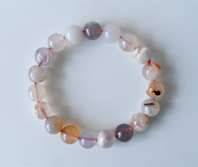 Flower Carnelian Crystal Bracelet