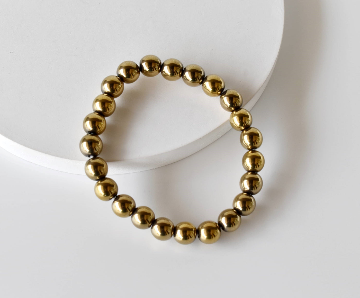 Golden Hematite Bracelet (Grounding and Courage)