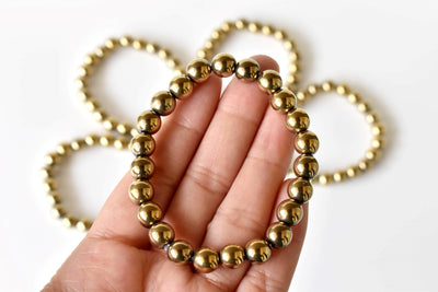 Golden Hematite Bracelet (Grounding and Courage)