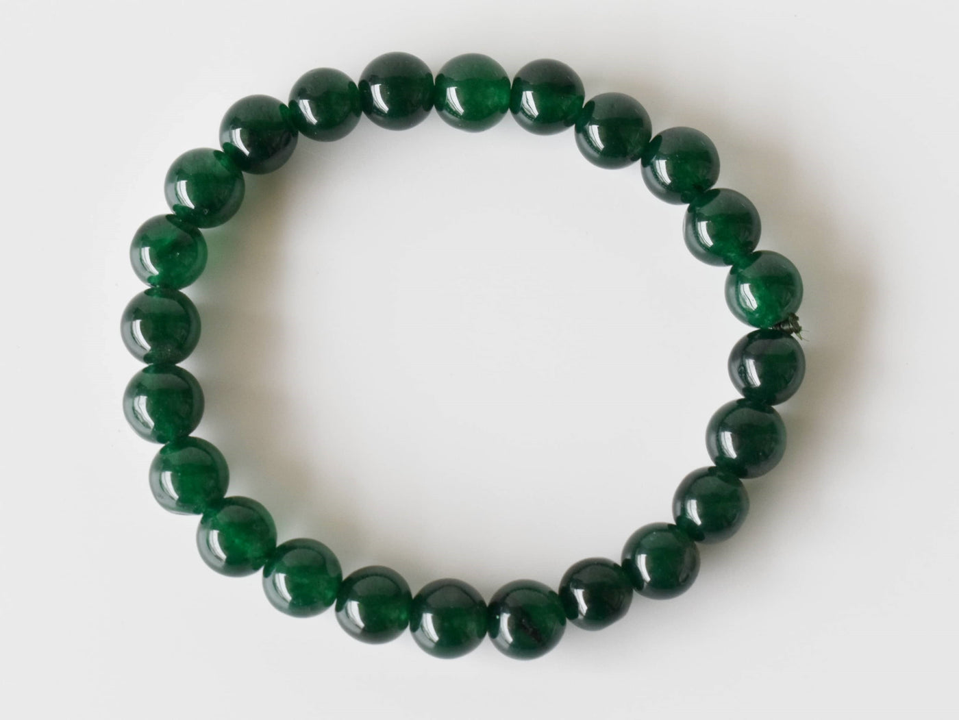 Green Jade Bracelet (Wisdom, Balance)