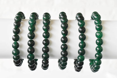 Green Jade Bracelet (Wisdom, Balance)