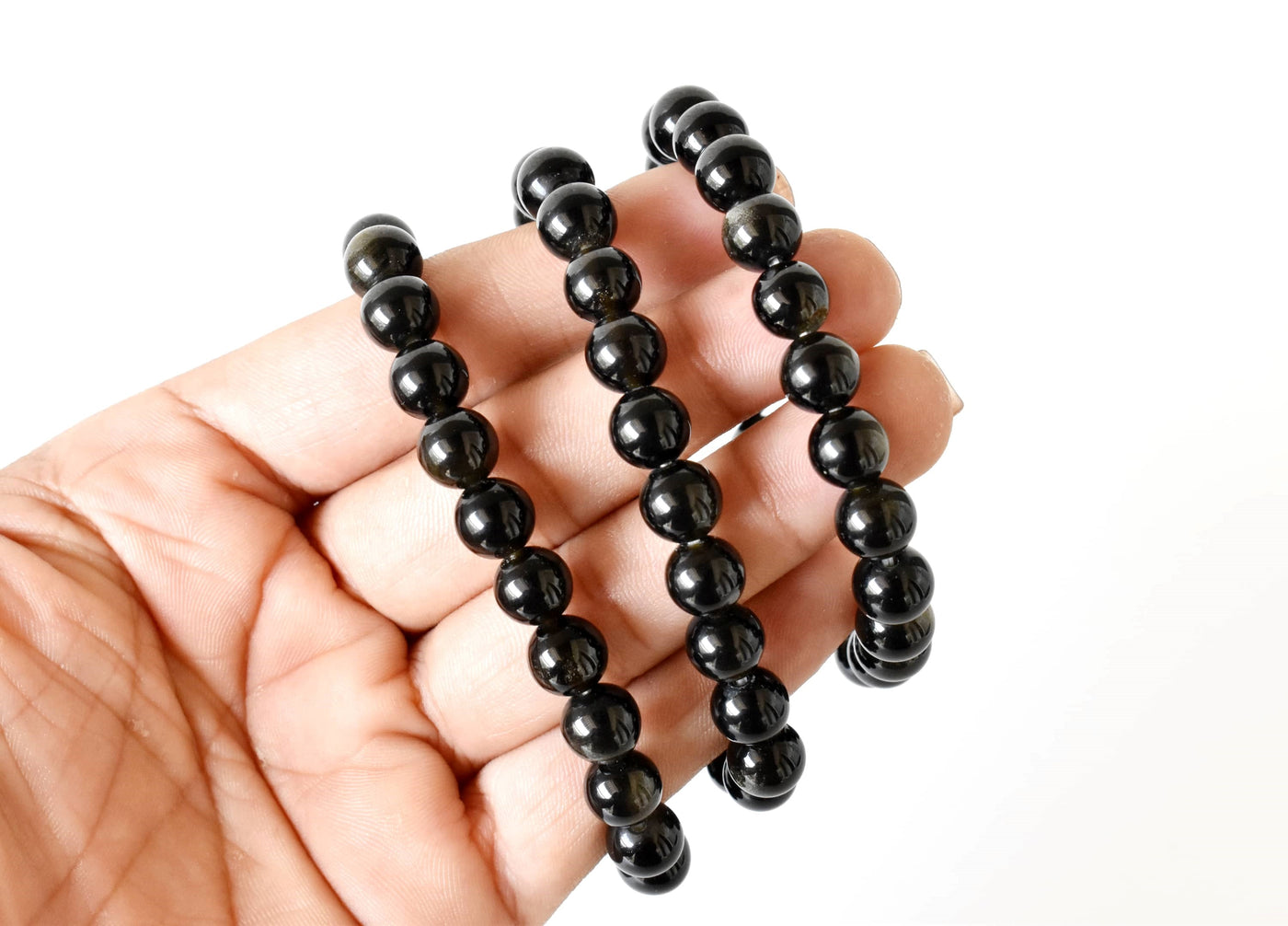 Golden Obsidian Bracelet (Trauma and Releases Imbalances, Negative Energies)