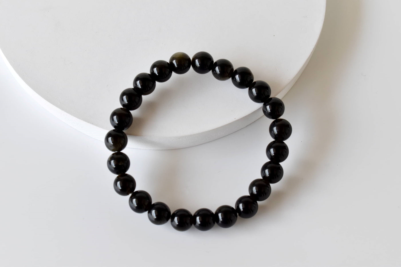 Golden Obsidian Bracelet (Trauma and Releases Imbalances, Negative Energies)