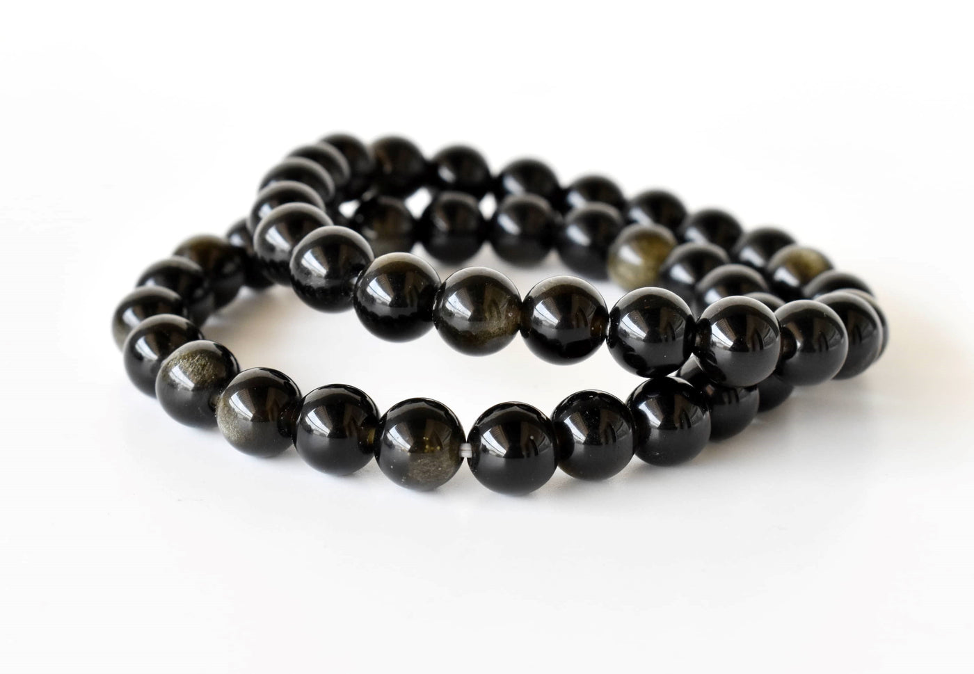 Golden Obsidian Bracelet (Trauma and Releases Imbalances, Negative Energies)