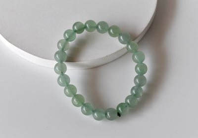 Green Aventurine Bracelet (Emotional Understanding and Attraction)