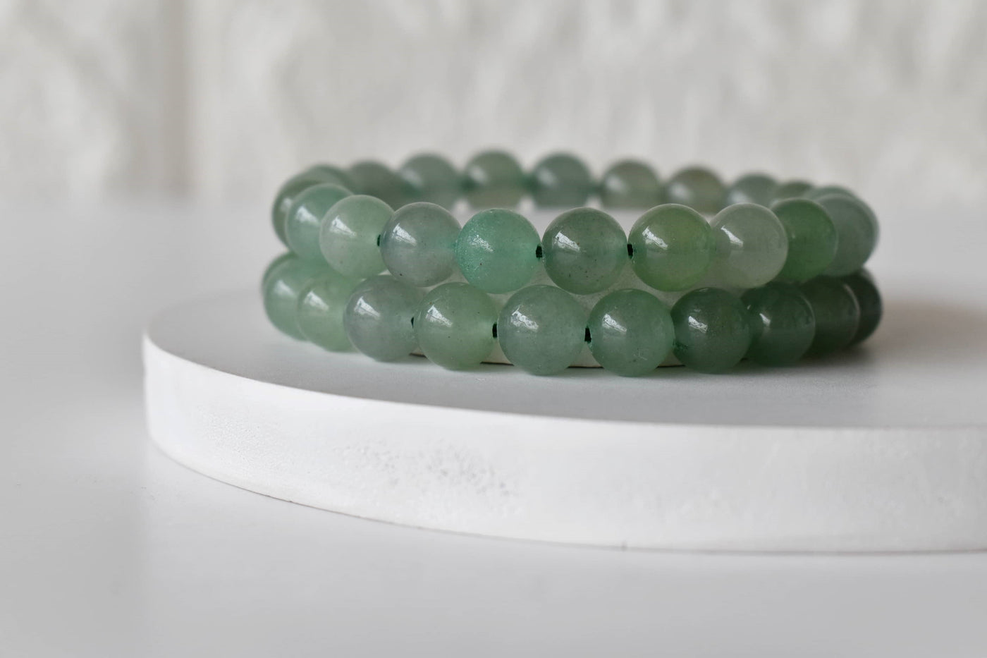 Green Aventurine Bracelet (Emotional Understanding and Attraction)