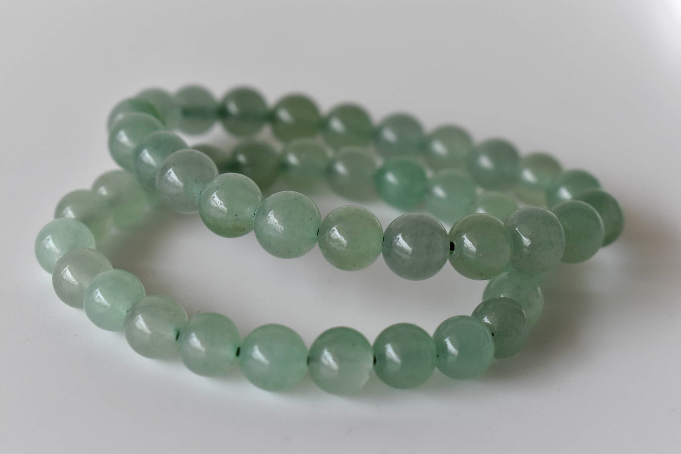 Green Aventurine Bracelet (Emotional Understanding and Attraction)