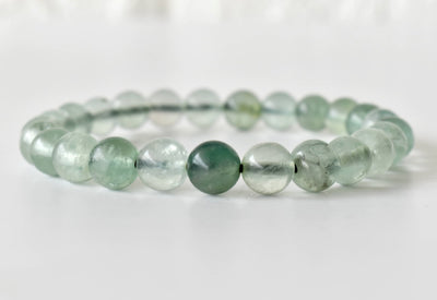 Green Fluorite Bracelet (Intuition and Sychic Awareness)