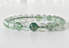 Bracelet en Fluorite Verte 4MM, 6MM, 8MM, 10MM Un Bracelet de Perles Rondes, Bracelet de Pierres Précieuses Pierres de Guérison