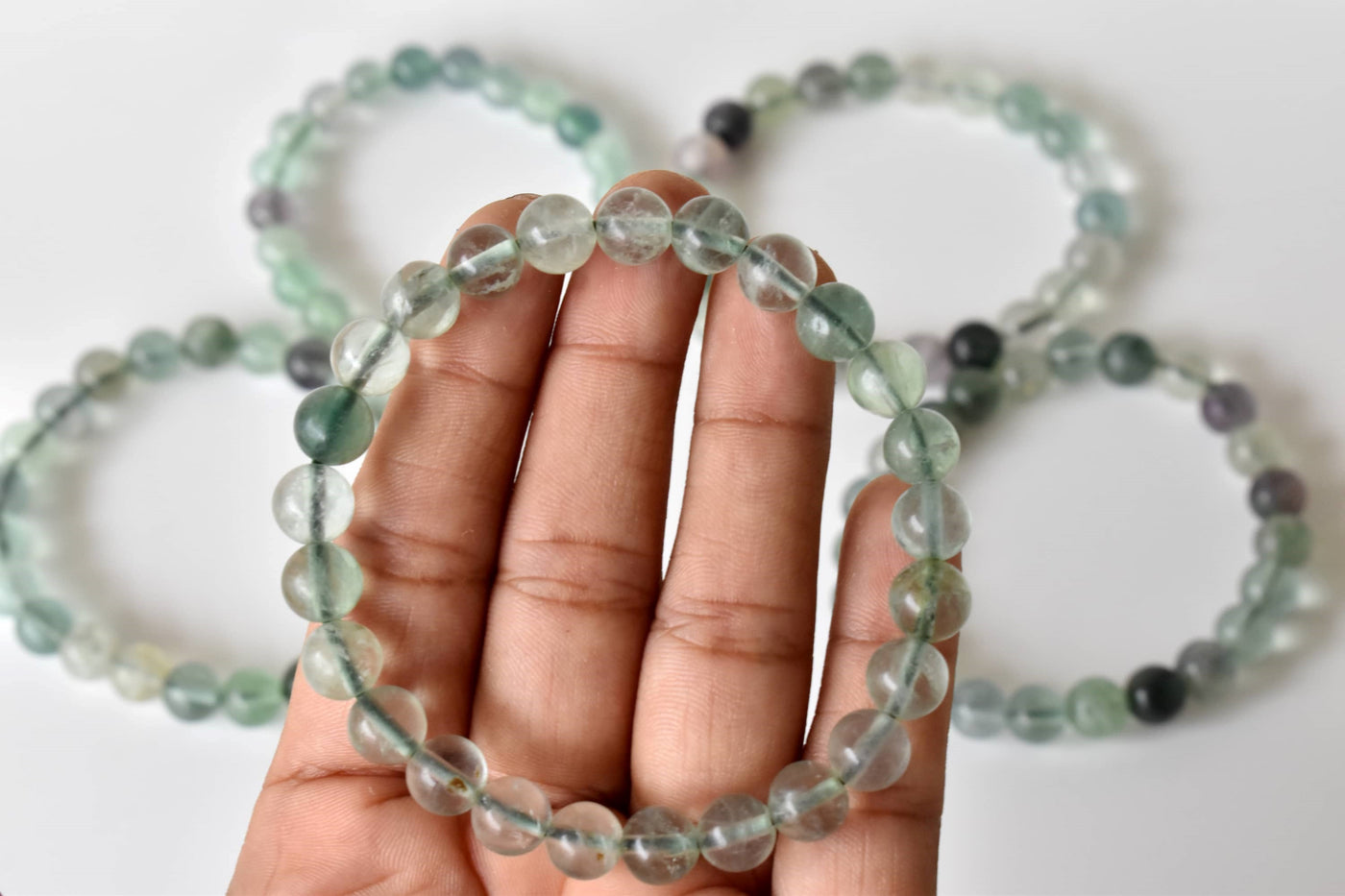 Green Fluorite Bracelet (Intuition and Sychic Awareness)