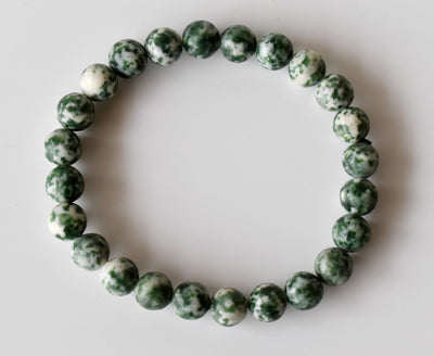 Green Spot Jasper Bracelet (Passion and Creativity)