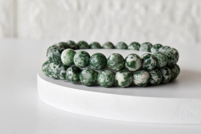 Green Spot Jasper Bracelet (Passion and Creativity)