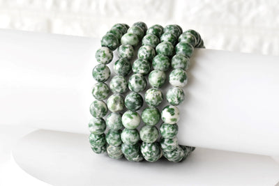 Green Spot Jasper Bracelet (Passion and Creativity)