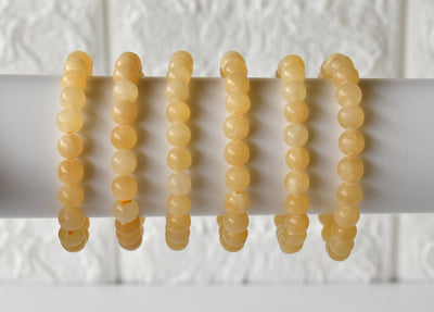 Honey Calcite Bracelet (Self-Discipline and Transformation)