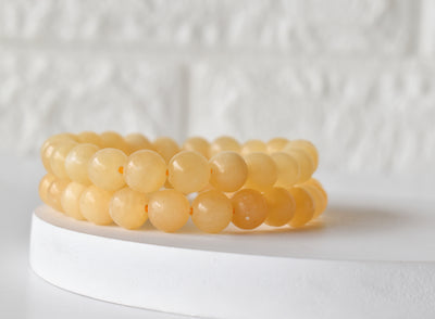 Honey Calcite Bracelet (Self-Discipline and Transformation)