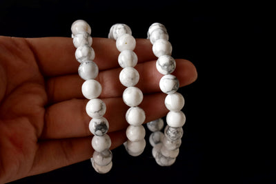 Howlite Bracelet (Insight and  Stress Relief)