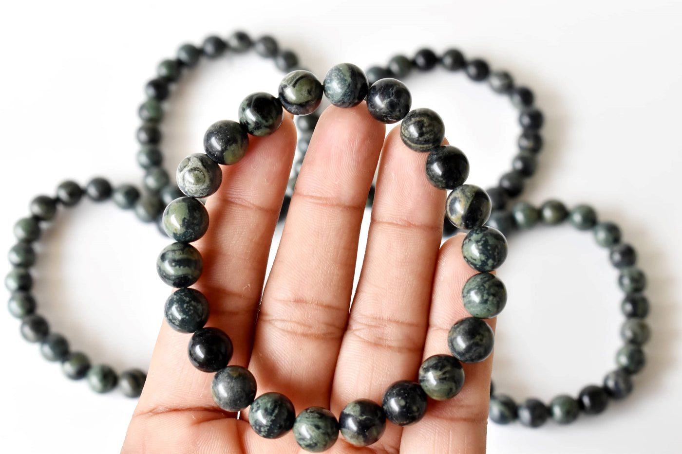 Kambaba Jasper Bracelet (Self Discovery and Empathy)