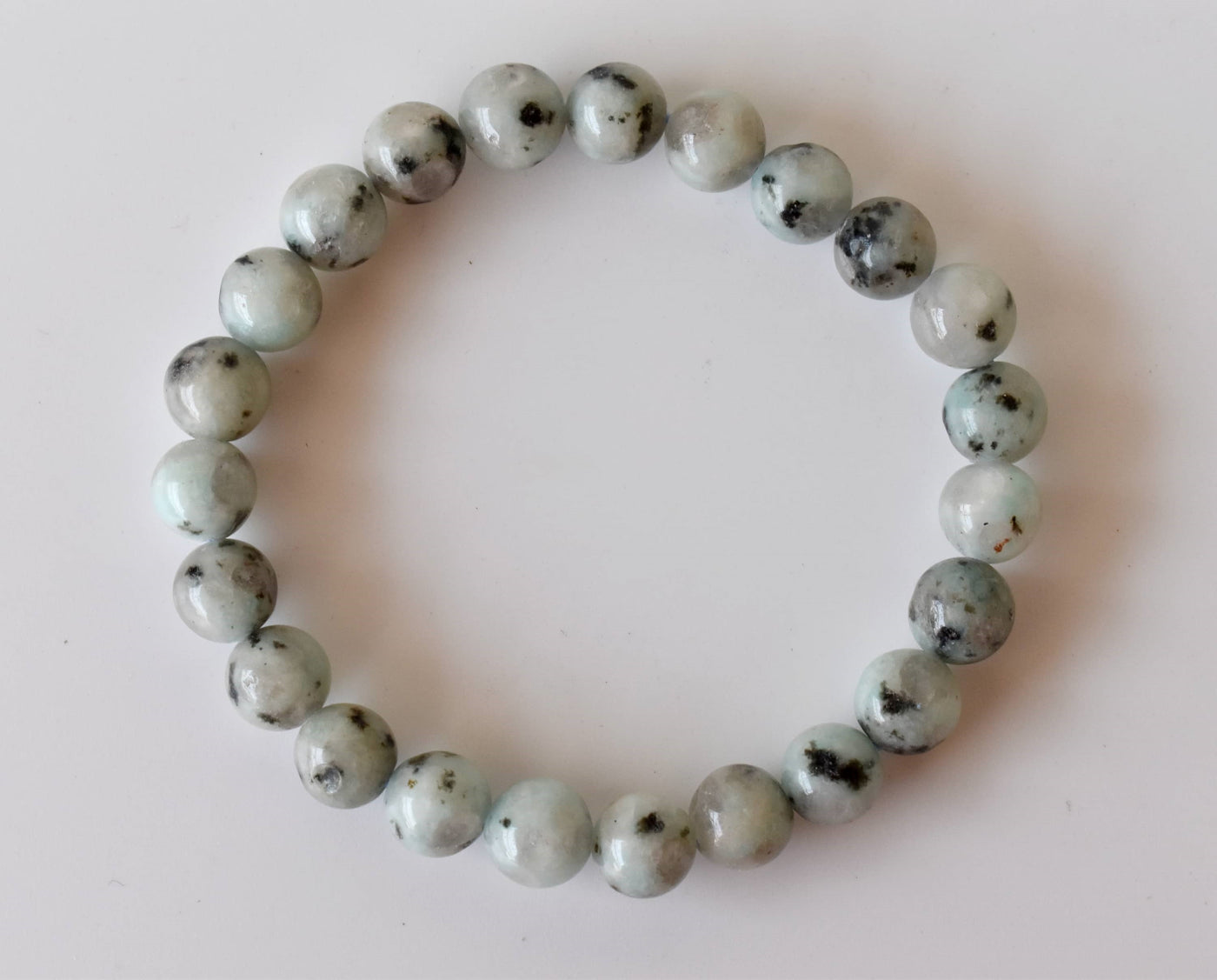 Kiwi Jasper Bracelet (Peace Of Mind and Communicataion)