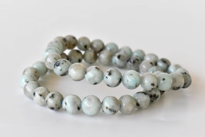 Kiwi Jasper Bracelet (Peace Of Mind and Communicataion)