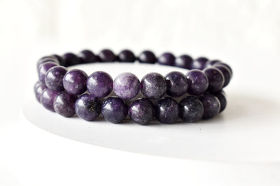 Lepidolite Bracelet (Emotional Understanding adn Generosity )