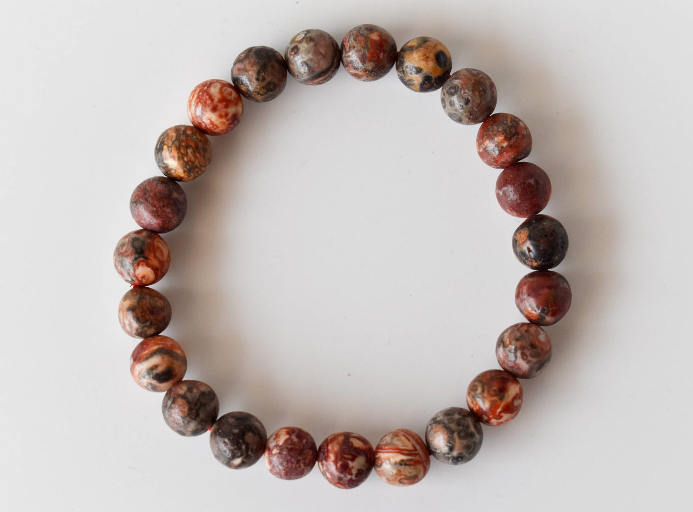 Leopardskin Jasper Bracelet (Leadership and Chakra Cleansing)