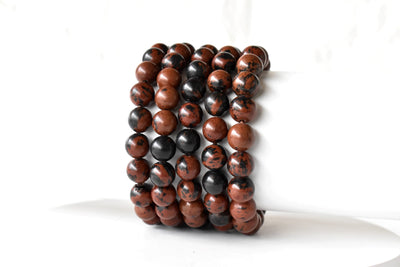 Mahogany Obsidian Bracelet (Creativity and Growth)