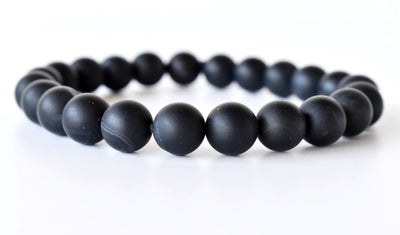 Matt Black Onyx Bracelet (Focus and Growth)