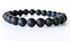 Bracelet en onyx noir 6MM, 8MM, 10MM Bracelet de perles rondes MAAA, Bracelet de pierres précieuses Pierres de guérison