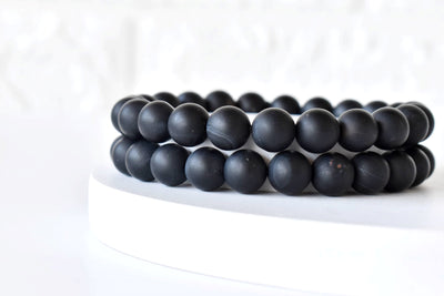 Matt Black Onyx Bracelet (Focus and Growth)