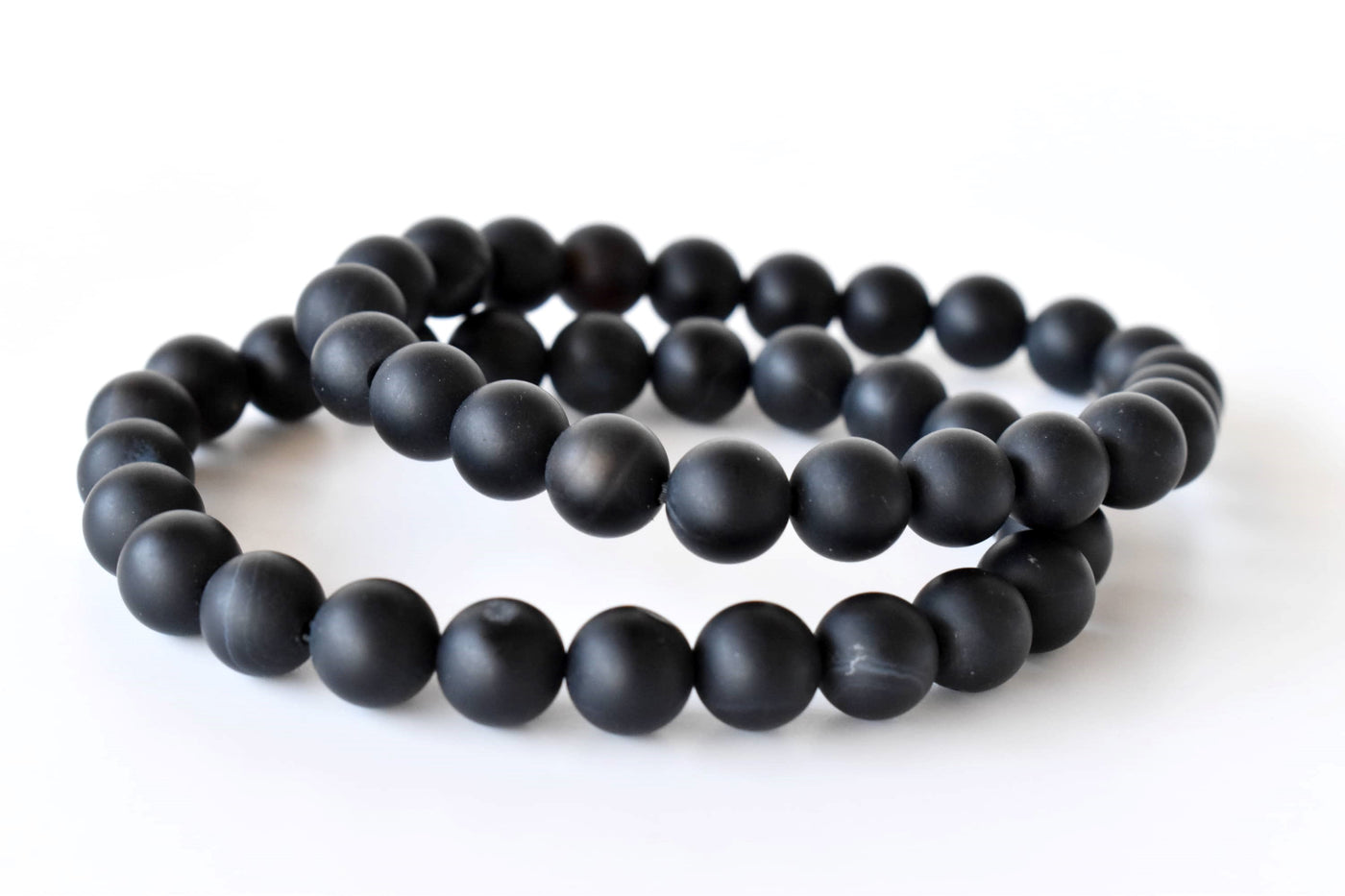 Matt Black Onyx Bracelet (Focus and Growth)