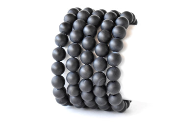 Matt Black Onyx Bracelet (Focus and Growth)