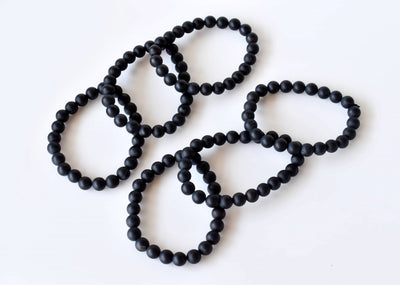 Matt Black Onyx Bracelet (Focus and Growth)