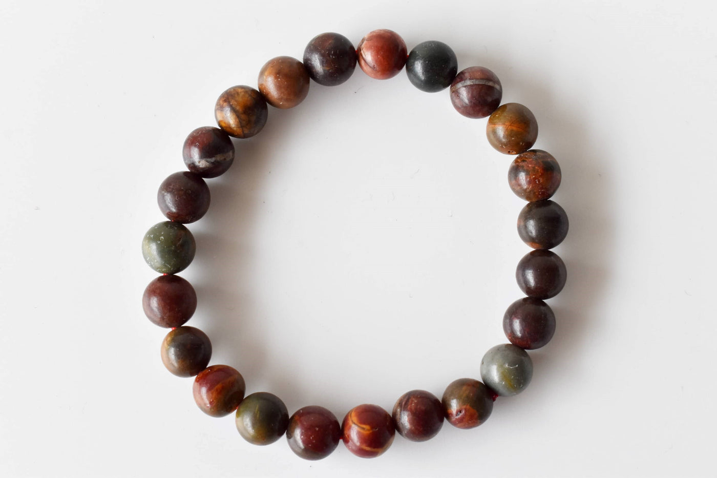 Mulit Picasso Jasper Bracelet (Control and Self-Discipline )