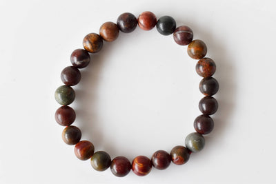 Mulit Picasso Jasper Bracelet (Control and Self-Discipline )