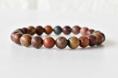 Mulit Picasso Jasper Bracelet (Control and Self-Discipline )