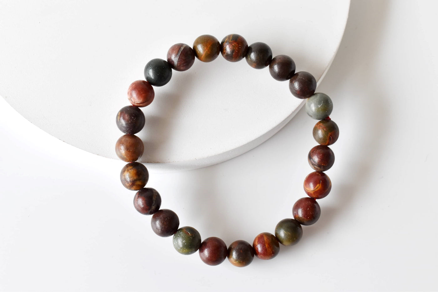 Mulit Picasso Jasper Bracelet (Control and Self-Discipline )