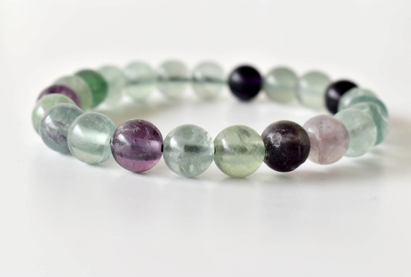 Multi Fluorite Bracelet (Self-Discipline and Clarity)