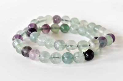 Multi Fluorite Bracelet (Self-Discipline and Clarity)