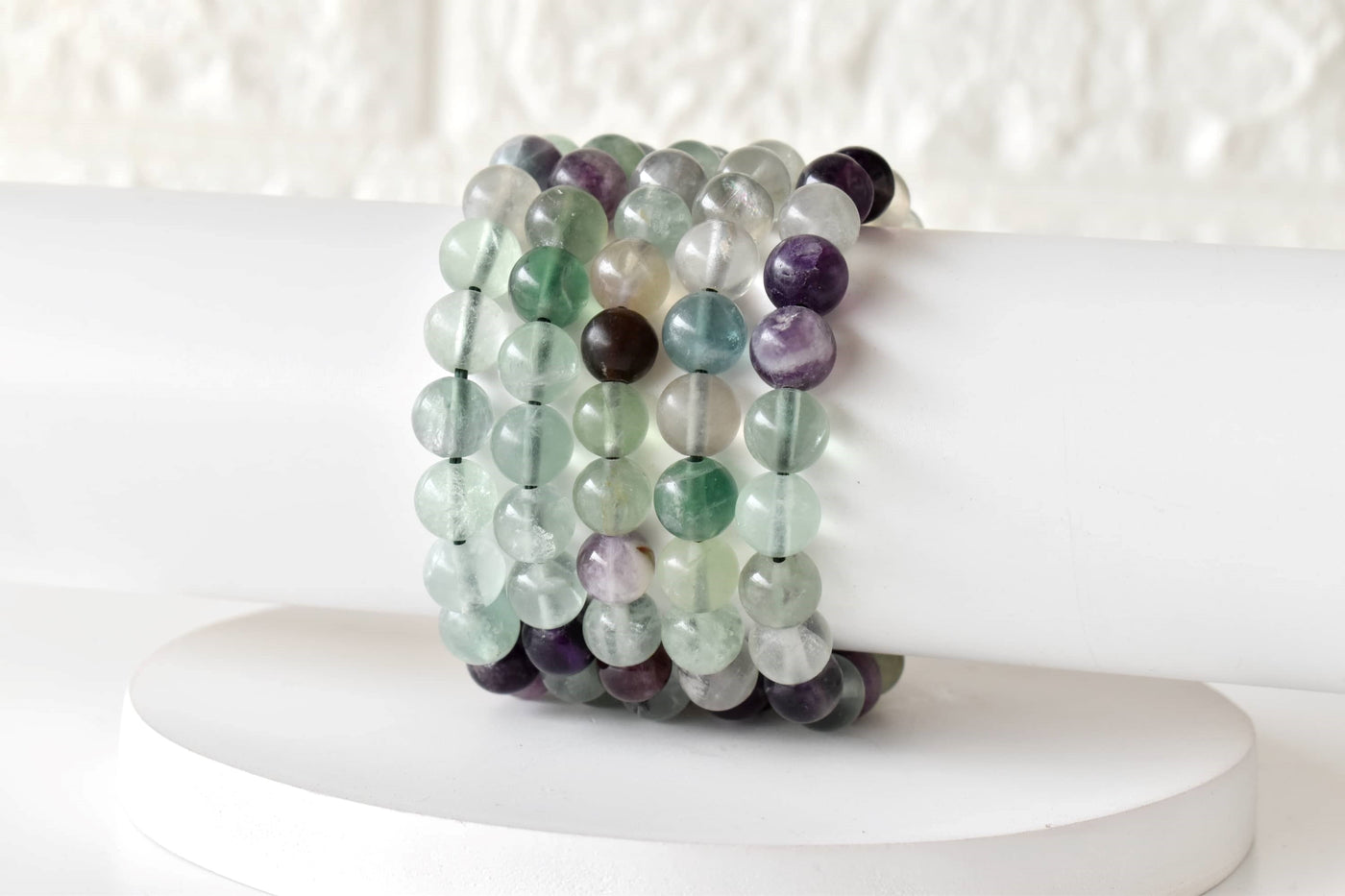 Multi Fluorite Bracelet (Self-Discipline and Clarity)